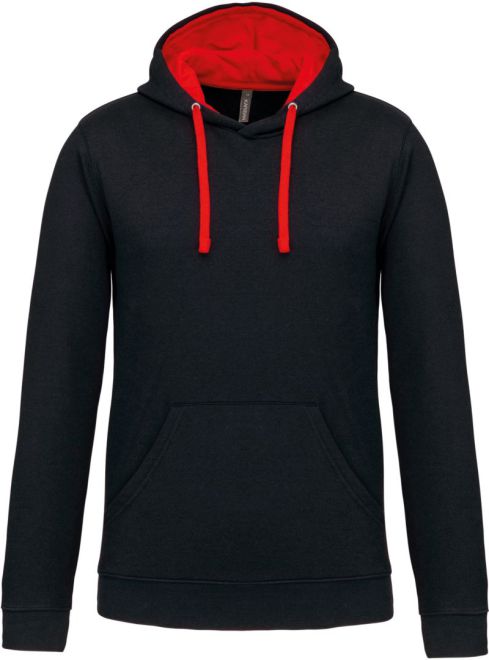 Bicolor Herren Hoody  |  Art Nr. K 446