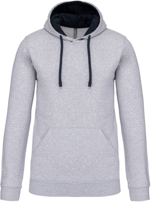 Bicolor Herren Hoody  |  Art Nr. K 446