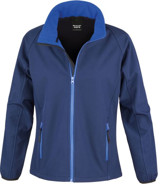 Damen 2-Lagen Softshell Jacke " Printable "