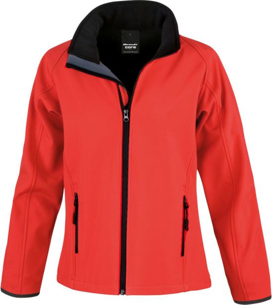 Damen 2-Lagen Softshell Jacke " Printable "