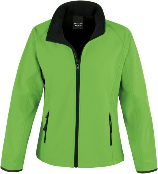 Damen 2-Lagen Softshell Jacke " Printable "