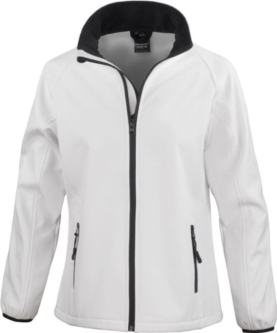 Damen 2-Lagen Softshell Jacke " Printable "