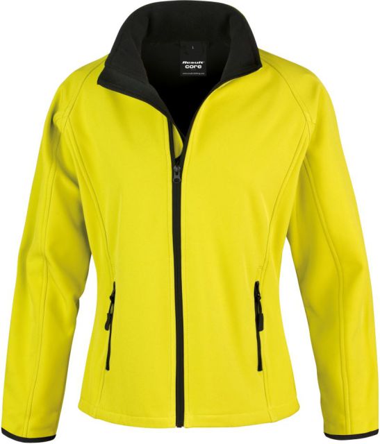 Damen 2-Lagen Softshell Jacke " Printable "