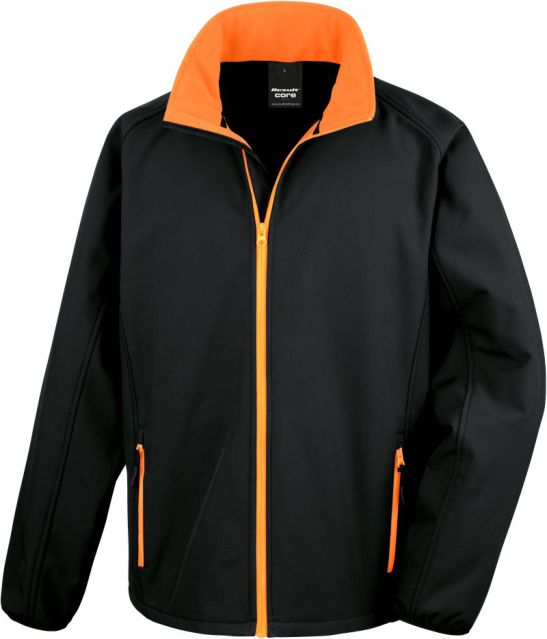 Herren 2-Lagen Softshell Jacke " Printable "