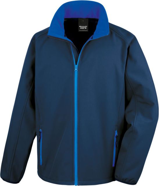 Herren 2-Lagen Softshell Jacke " Printable "