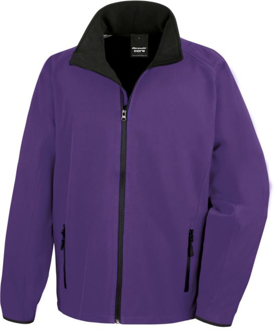 Herren Printable Softshell Jacket