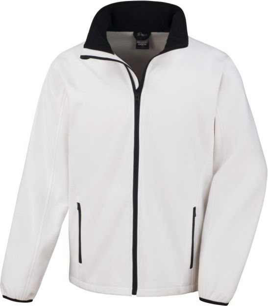 Herren 2-Lagen Softshell Jacke " Printable "