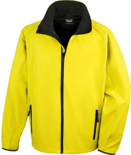 Herren Printable Softshell Jacket
