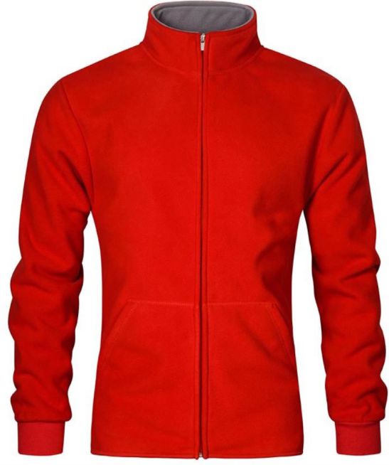Herren Double Fleece Jacke