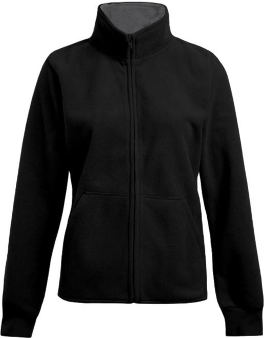 Damen Double Fleece Jacke