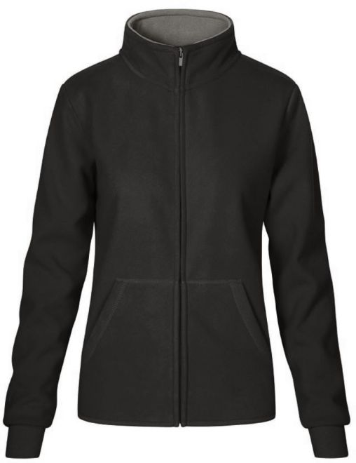 Damen Double Fleece Jacke