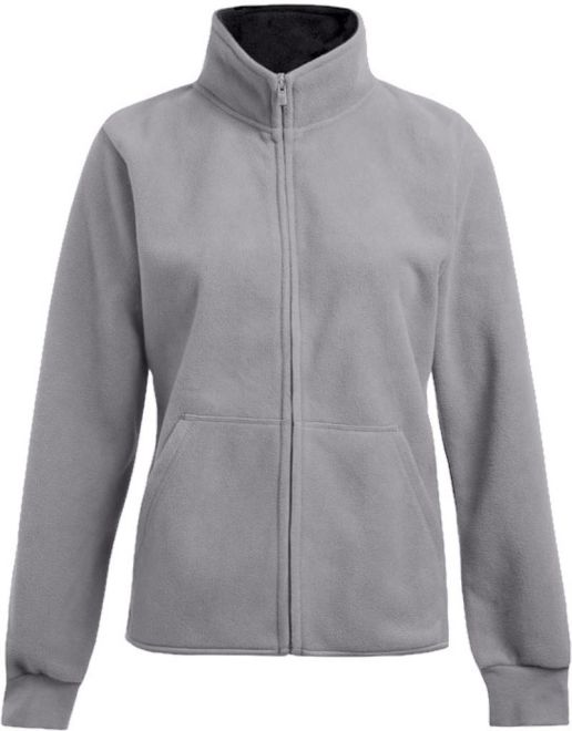 Damen Double Fleece Jacke