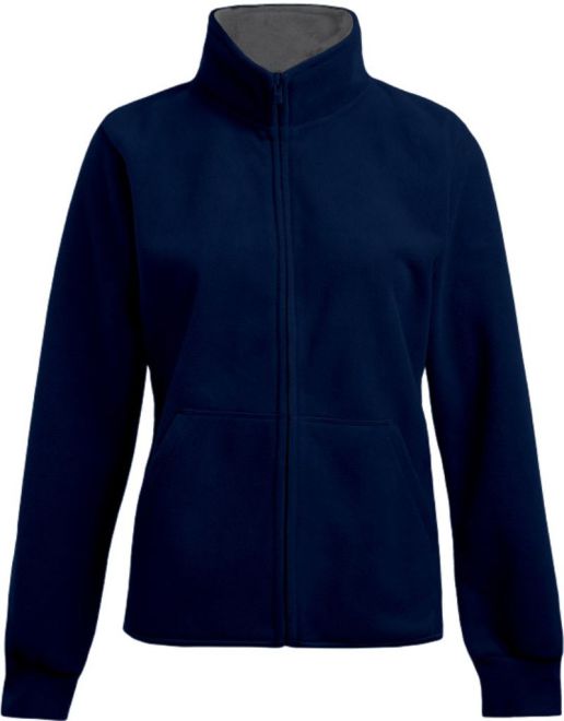 Damen Double Fleece Jacke