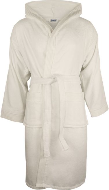 Velour Bathrobe Kapuzen Bademantel (Damen und Herren)