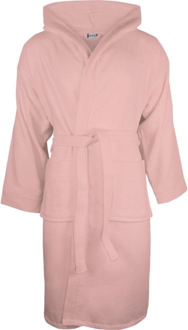 Velour Bathrobe Kapuzen Bademantel (Damen und Herren)
