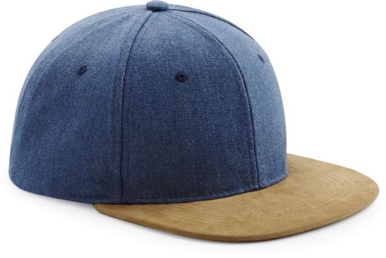 Suede Peak Snapback