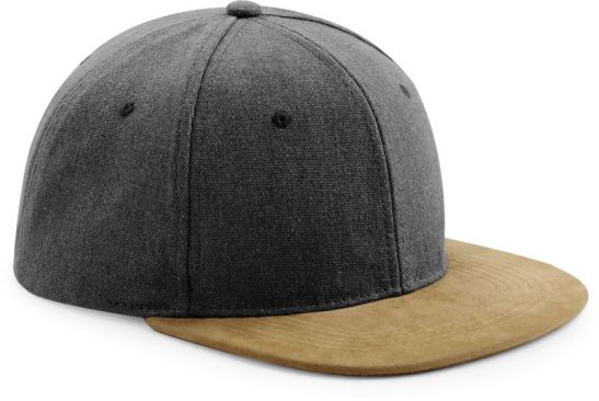 Suede Peak Snapback