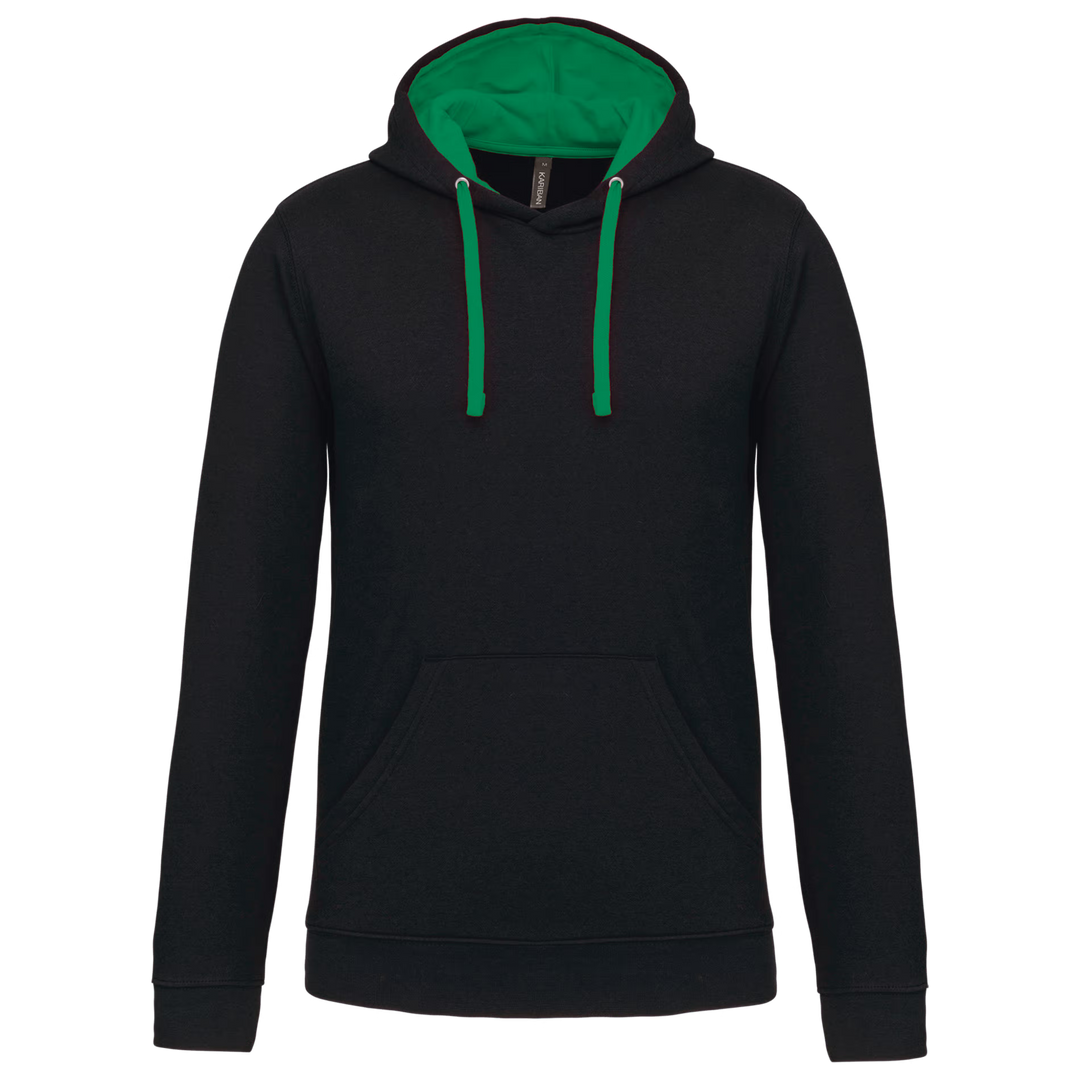 Bicolor Herren Hoody  |  Art Nr. K 446