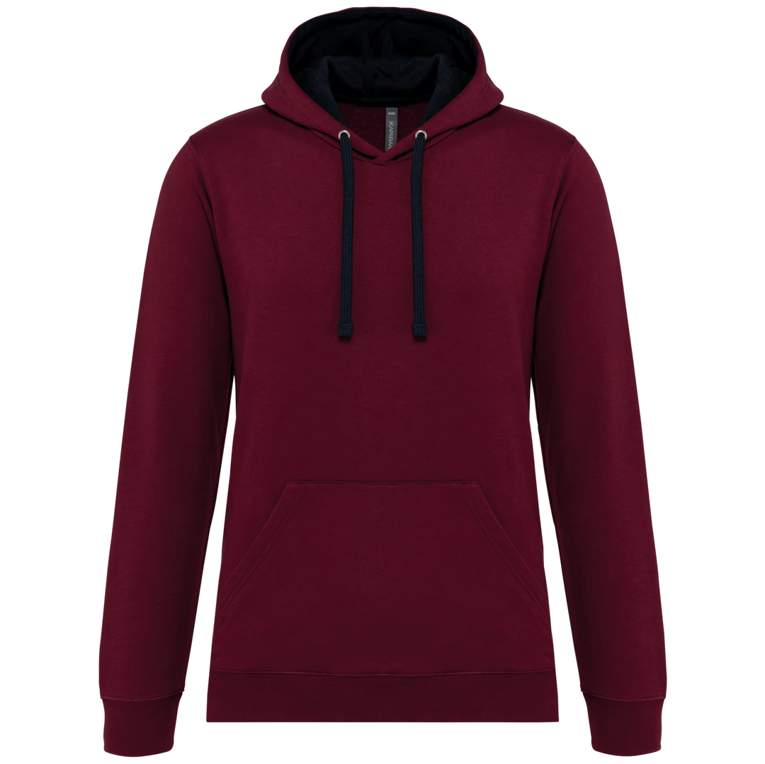Bicolor Herren Hoody  |  Art Nr. K 446