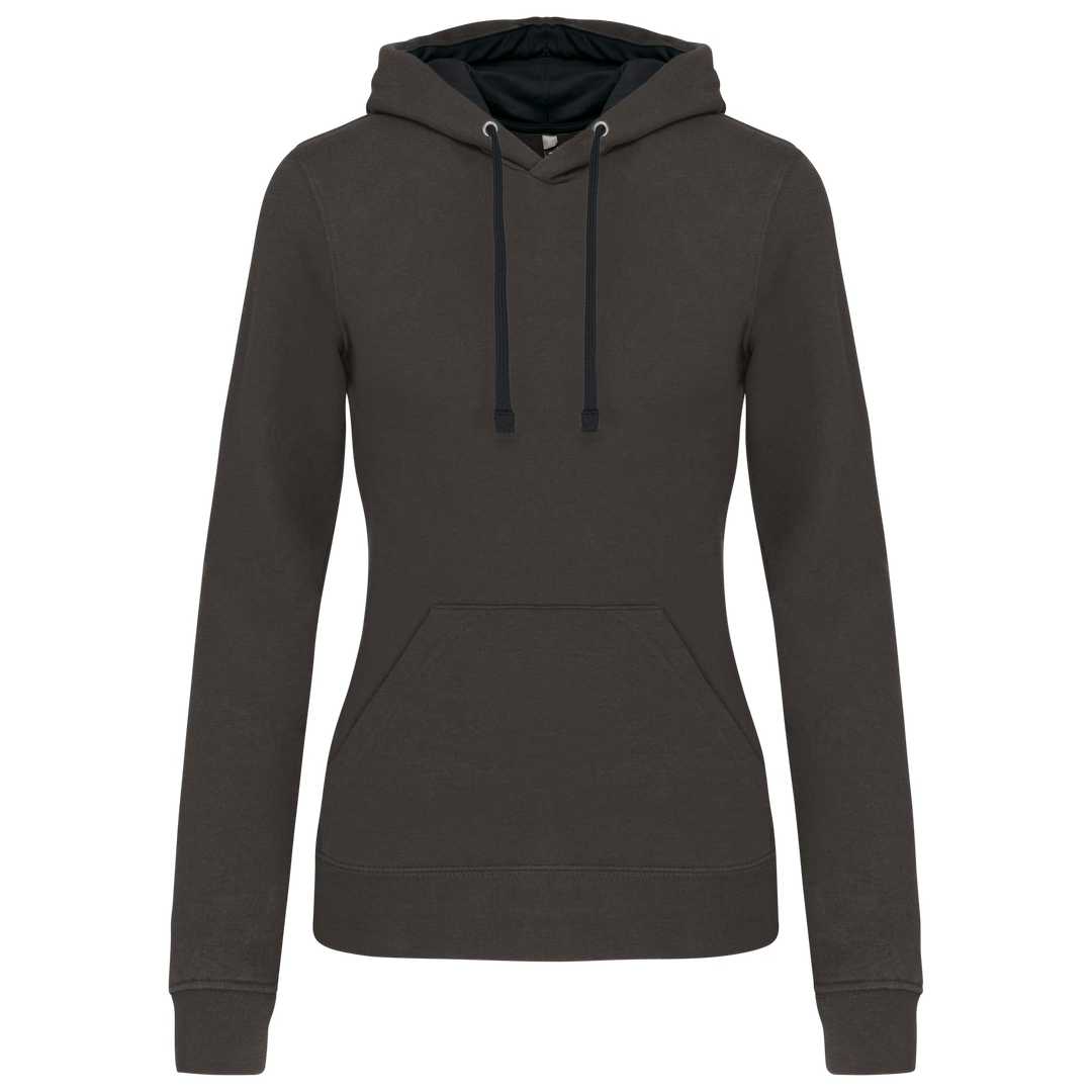 Bicolor Damen Hoody  |  Art Nr. K 465