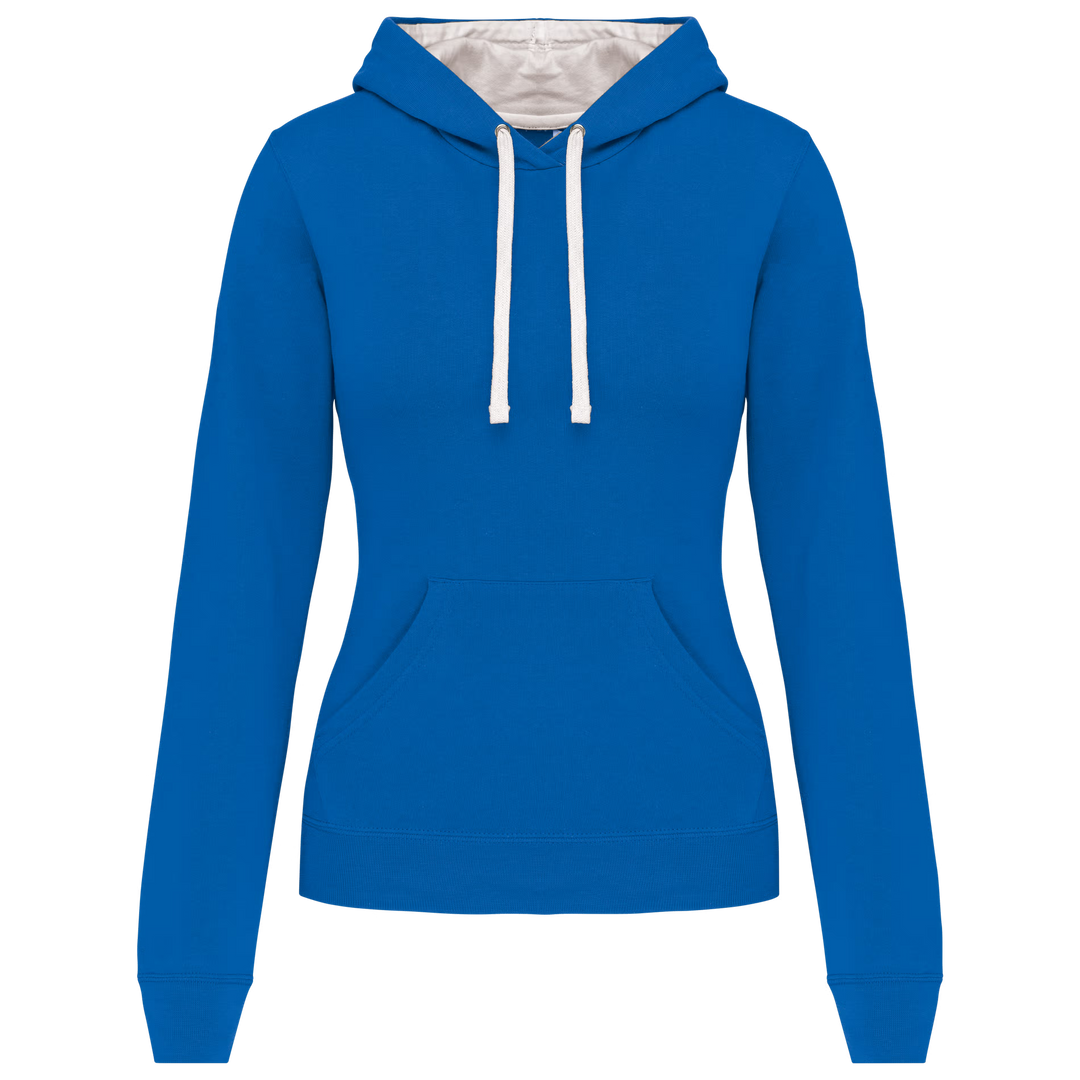 Bicolor Damen Hoody  |  Art Nr. K 465