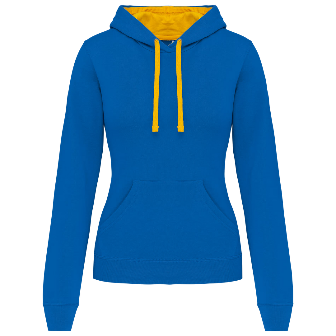 Bicolor Damen Hoody  |  Art Nr. K 465