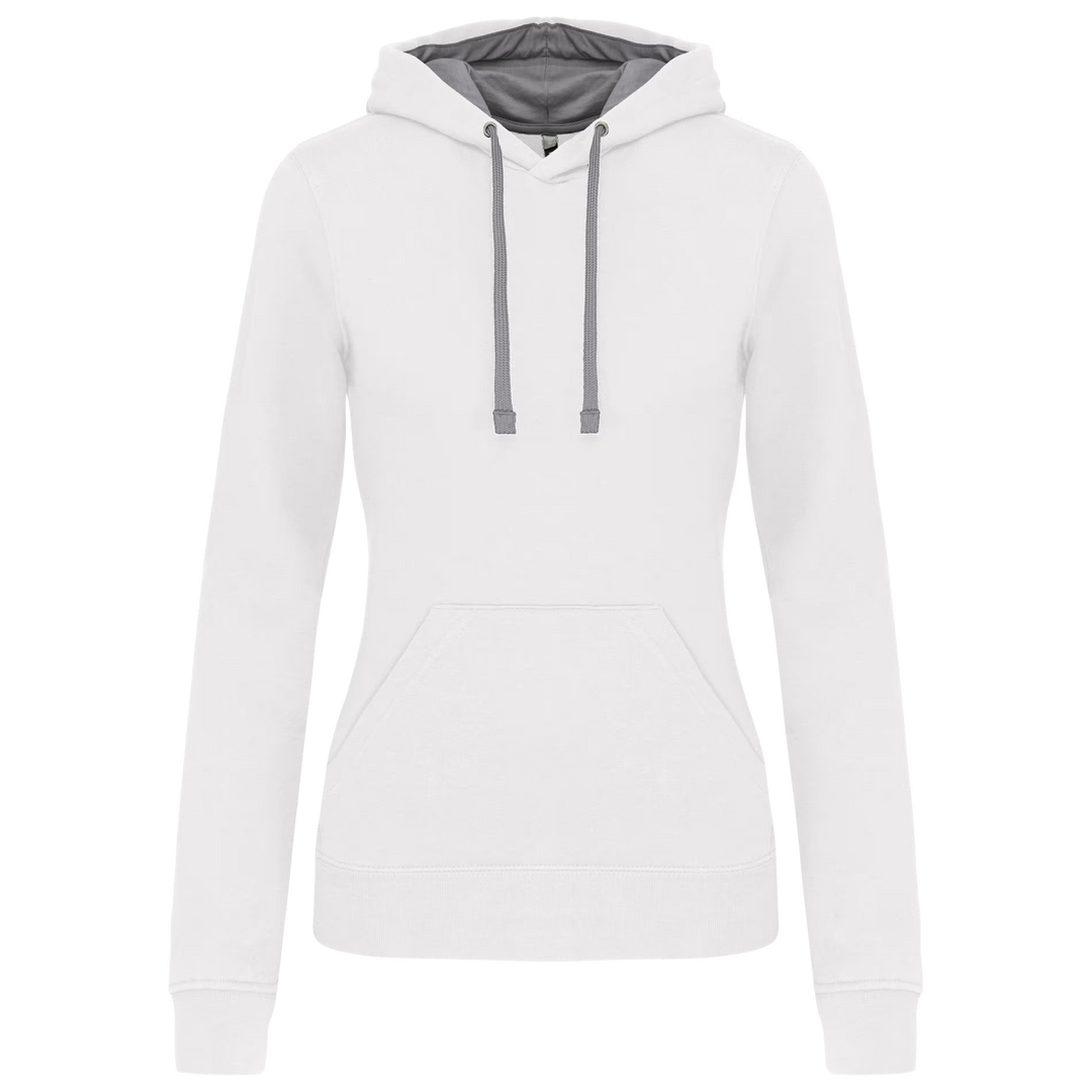 Bicolor Damen Hoody  |  Art Nr. K 465
