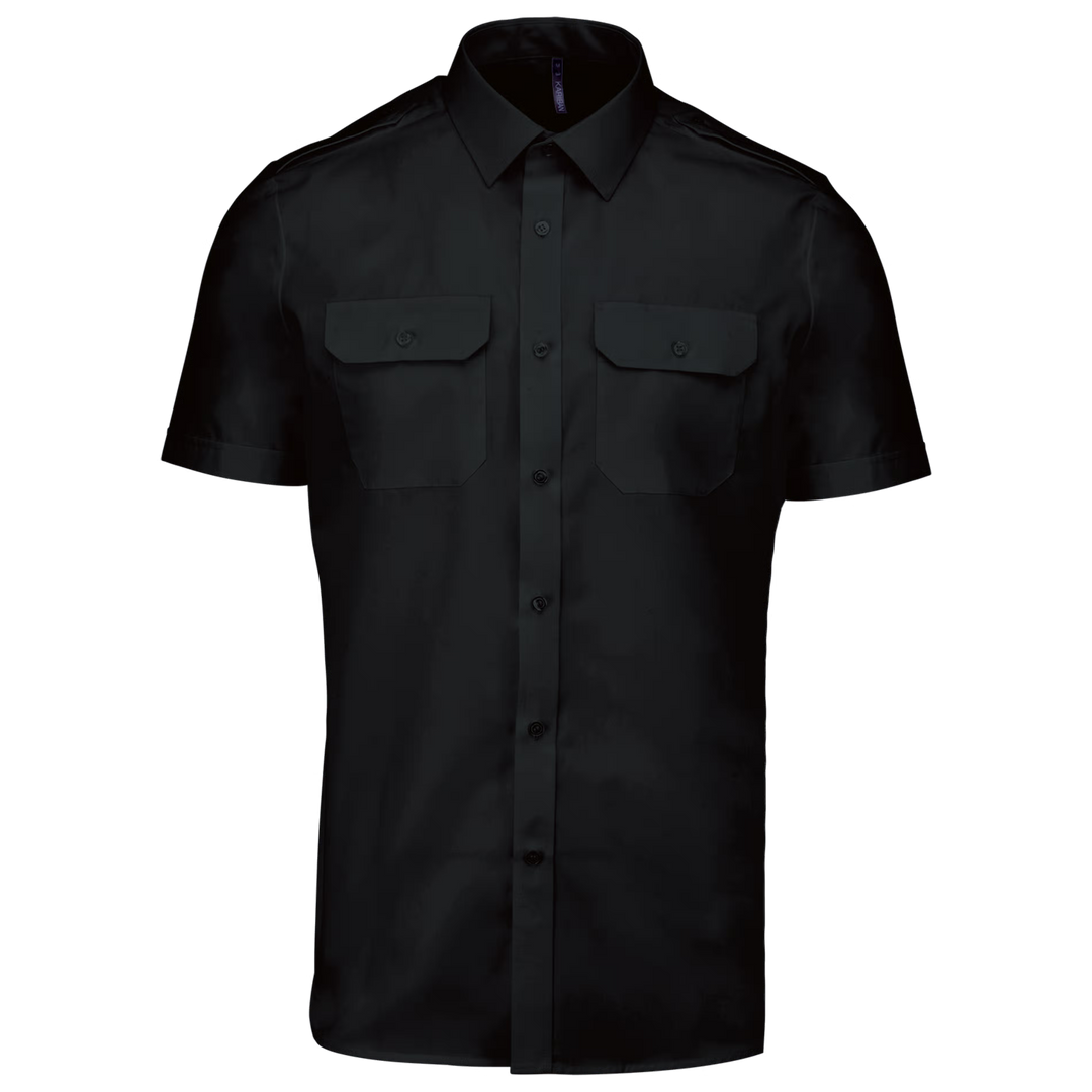 Kurzarm Pilotenhemd Herren  |  Art. Nr. K 504