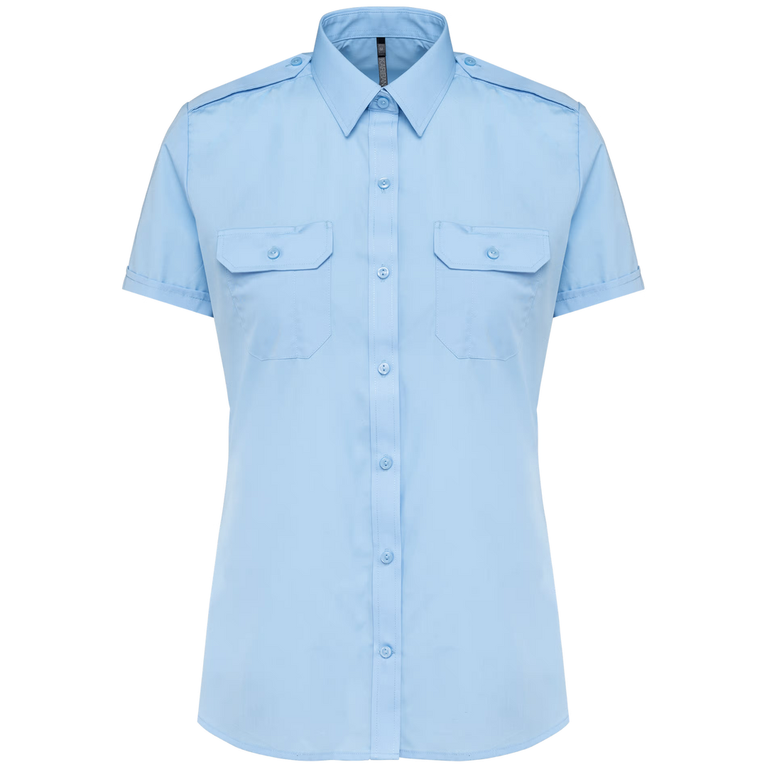 Kurzarm Pilotenhemd Damen  |  Art. Nr. K 503