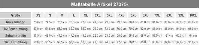 Schlupfkasack Unisex |  Art.-Nr. 273