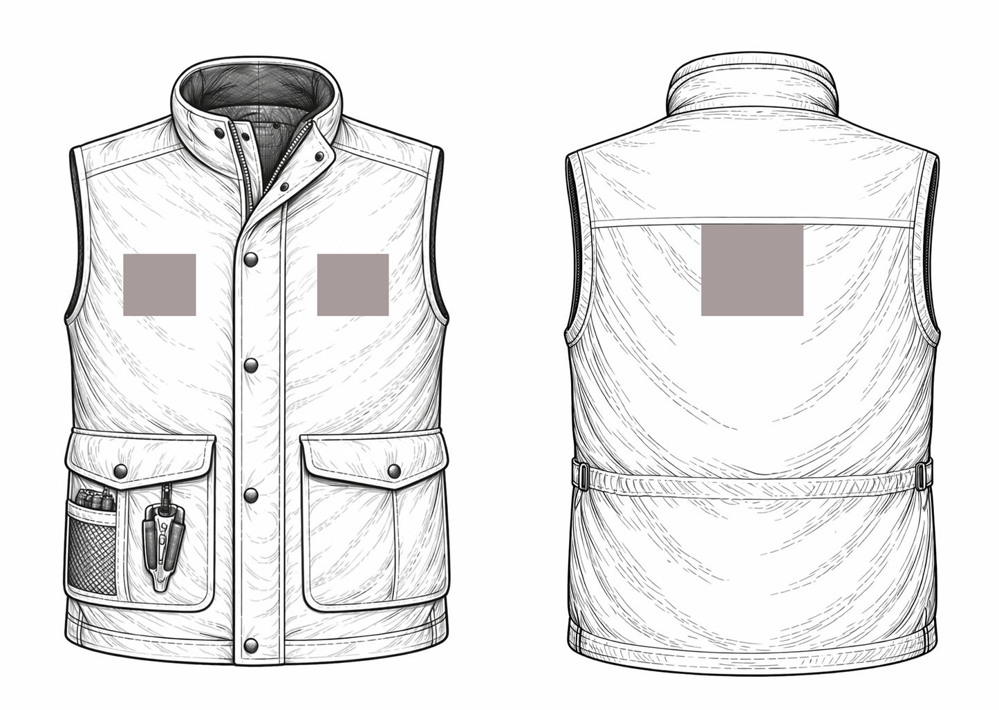 Damen Bodywarmer "Maritim"