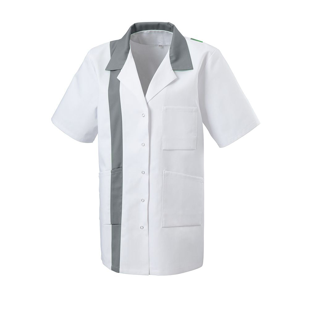 Kurzarm Kittel mit Reverskragen |  Art.-Nr. 2743