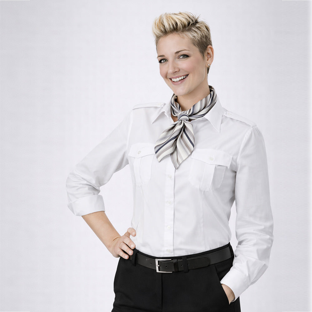 Damen Pilotenbluse langarm |  Art. Nr. 46260