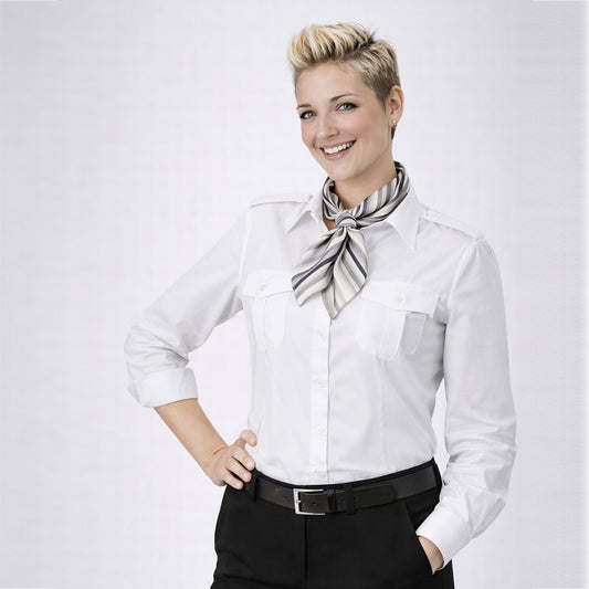 Damen Pilotenbluse langarm |  Art. Nr. 46260